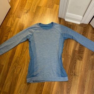 Blue women’s Sweaty Betty long sleeve top